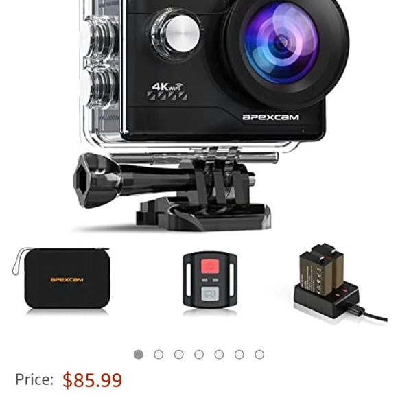 GoPro Replica Apex Sports Waterproof Camera Never Been Used Or Opened/Set Up 4K - Picture 6 of 6